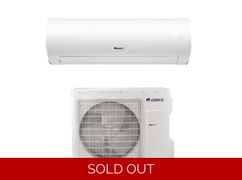 Gree 12K-BTU 30.5 SEER 220V Ductless Mini Split Air Conditioner Hyper Heat Pump